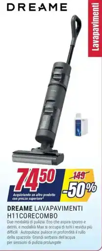 Trony DREAME LAVAPAVIMENTI H11CORECOMBO offerta