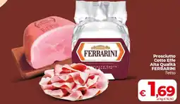 Coop Prosciutto Cotto Effe Alta Qualità FERRARINI offerta