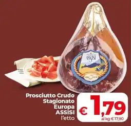 Coop Prosciutto Crudo Stagionato Europa ASSISI offerta