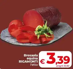 Coop Bresaola equina RIGAMONTI offerta