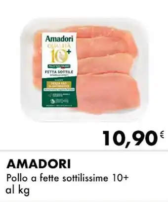 AMADORI Pollo a fette sottilissime 10+