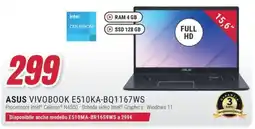 Trony ASUS VIVOBOOK E510KA-BQ1167WS offerta