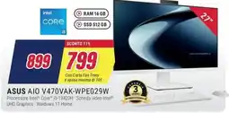 Trony ASUS AIO V470VAK-WPE029W offerta
