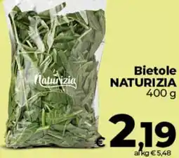 Coop Bietole NATURIZIA offerta