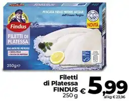Coop Filetti di Platessa FINDUS offerta