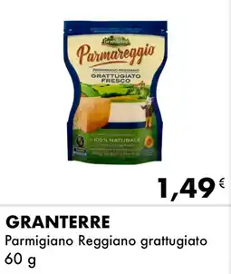 Iper Tosano GRANTERRE Parmigiano Reggiano grattugiato offerta