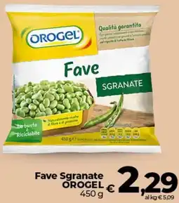 Coop Fave Sgranate OROGEL offerta