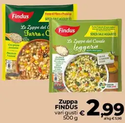 Coop Zuppa FINDUS offerta