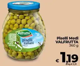 Coop Piselli Medi VALFRUTTA offerta