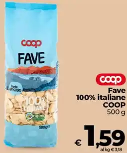 Coop Fave 100% italiane COOP offerta