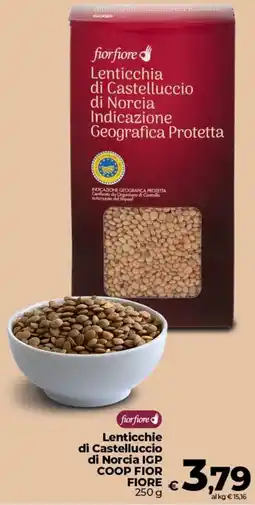 Coop Lenticchie di Castelluccio di Norcia IGP COOP FIOR FIORE offerta