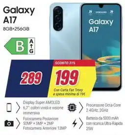 Trony SAMSUNG Galaxy A17 offerta