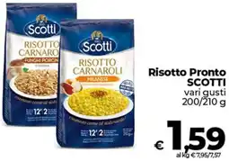 Coop Risotto Pronto SCOTTI offerta