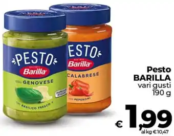 Coop Pesto BARILLA offerta
