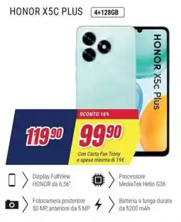 Trony HONOR X5C PLUS offerta
