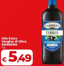 Coop Olio Extra Vergine di Oliva BARBERA offerta