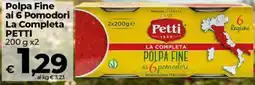 Coop Polpa Fine ai 6 Pomodori La Completa PETTI offerta
