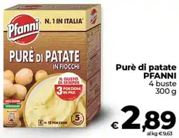 Coop Purè di patate PFANNI offerta