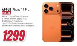 Trony APPLE iPhone 17 Pro 256 GB offerta