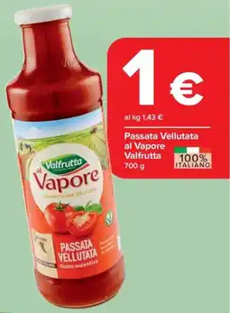 Carrefour Express Passata Vellutata al Vapore Valfrutta offerta