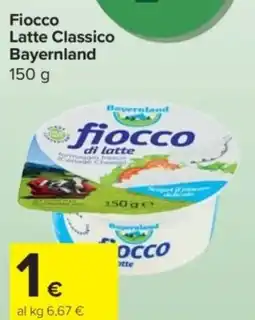 Carrefour Express Fiocco Latte Classico Bayernland offerta
