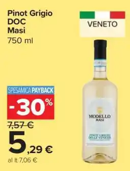 Carrefour Pinot Grigio DOC Masi offerta