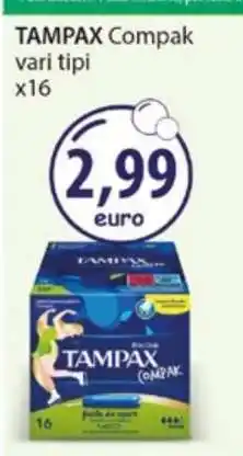 Acqua & Sapone Tampax Compak offerta