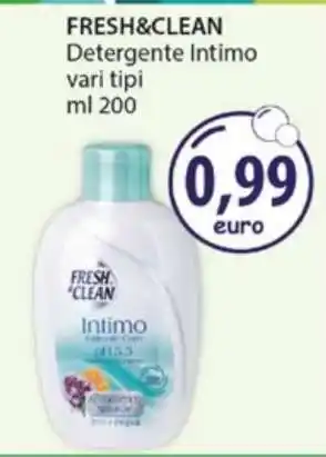 Acqua & Sapone FRESH&CLEAN Detergente Intimo offerta