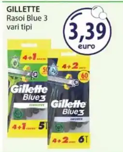 Acqua & Sapone GILLETTE Rasoi Blue 3 vari tipi offerta