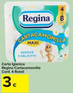 Carrefour Express Carta Igienica Regina Cartacamomilla offerta