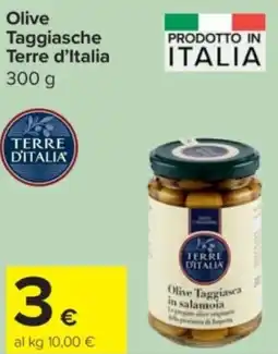 Carrefour Express Olive Taggiasche Terre d'Italia offerta