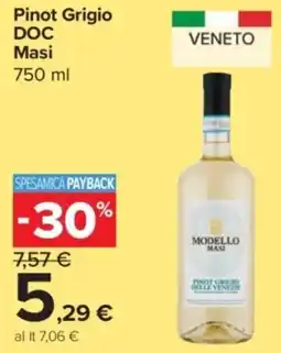 Carrefour Express Pinot Grigio DOC Masi offerta