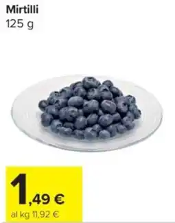 Carrefour Express Mirtilli offerta