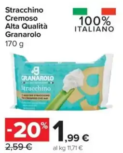 Carrefour Express Stracchino Cremoso Alta Qualità Granarolo offerta