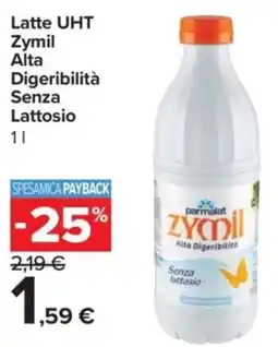 Carrefour Express Latte UHT Zymil Alta Digeribilità Senza Lattosio offerta
