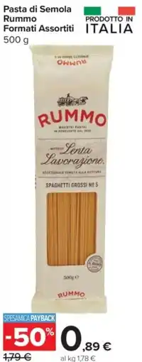Carrefour Express Pasta di Semola Rummo offerta