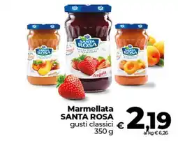 Coop Marmellata SANTA ROSA gusti classici offerta