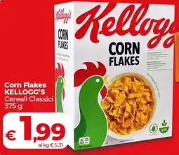 Coop Corn Flakes KELLOGG'S Cereali Classici offerta