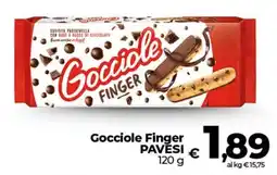 Coop Gocciole Finger PAVESI offerta