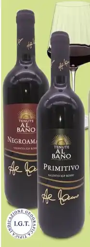 Coop Vino IGT TENUTE ALBANO Negroamoro/ Primitivo/ bianco Salento offerta