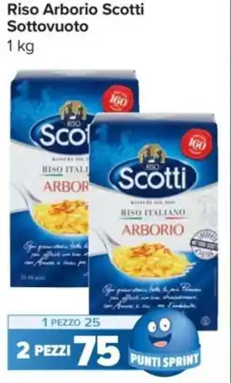 Carrefour Express Riso Arborio Scotti Sottovuoto offerta
