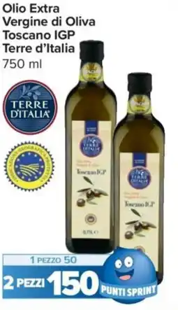 Carrefour Express Olio Extra Vergine di Oliva Toscano IGP Terre d'Italia offerta