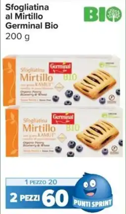 Carrefour Express Sfogliatina al Mirtillo Germinal Bio offerta