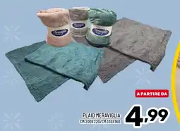 Il Centesimo Plaid meraviglia offerta