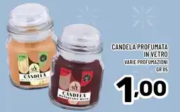Il Centesimo Candela profumata in vetro offerta
