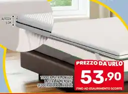 Il Centesimo Topper matrimoniale lastra in memory/ sfoderabile e lavabile offerta