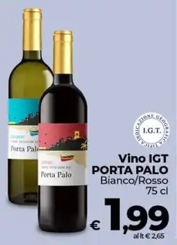 Coop Vino IGT PORTA PALO Bianco/Rosso offerta