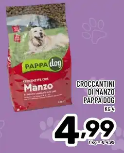 Il Centesimo Croccantini di manzo pappa dog offerta