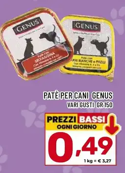 Il Centesimo Pate per cani genus offerta