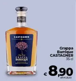 Coop Grappa Barrique CASTAGNER offerta